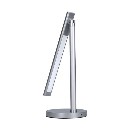 Solight LED table lamp, 7W, dimmable, chromaticity change, silver color