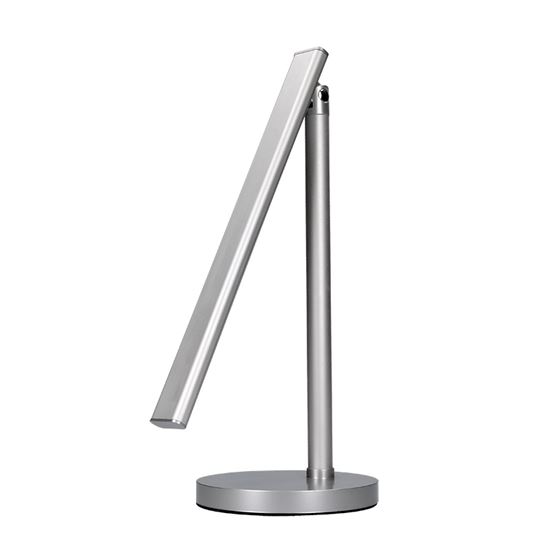 Solight LED table lamp, 7W, dimmable, chromaticity change, silver color