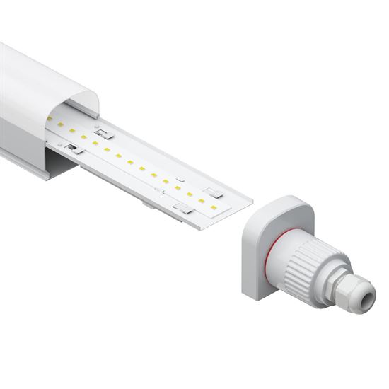 Solight LED lighting tri-proof, IP65, 36W, 4320lm, 3CCT - adjustable chromacity, 127cm