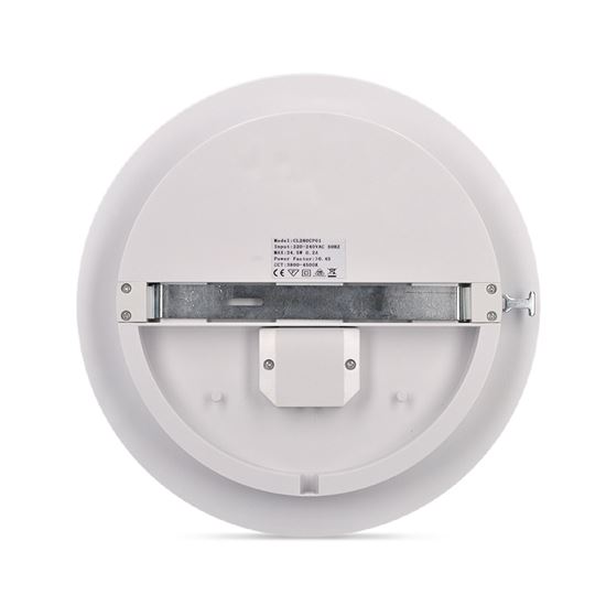 Solight LED outdoor lighting, surface, round, IP54, 15W, 1150lm, 4000K, 22cm