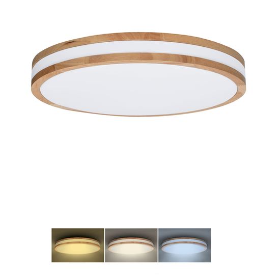 Solight LED lighting Woody, 25W, 1350lm, 29cm, 3CCT