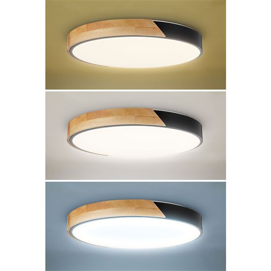Solight LED lighting Polia with remote control, 46W, 3220lm, 40cm, chromaticity change, dimmable