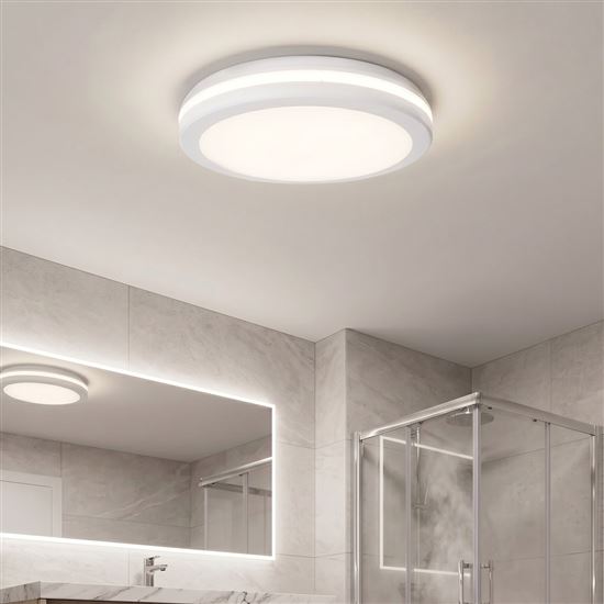 Solight LED lighting Gari, 26W, 2340lm, 3CCT, IP65, 30cm, white