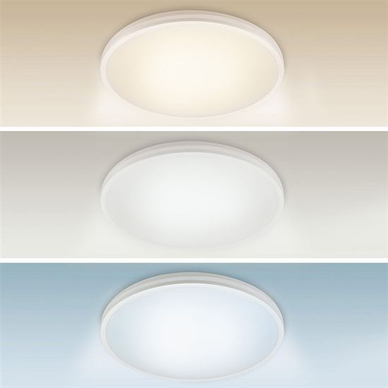 Solight LED lighting Corato with adjustable wattage and CCT, IP54, 12-18-24W, max. 2400lm, 3CCT, 30cm