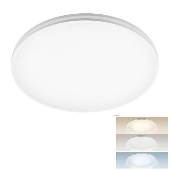Solight LED lighting Corato with adjustable wattage and CCT, IP54, 16-24-32W, max. 3200lm, 3CCT, 38cm