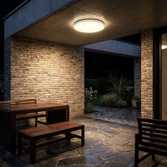 Solight LED lighting Corato with adjustable wattage and CCT, IP54, 21-32-42W, max. 4200lm, 3CCT, 38cm