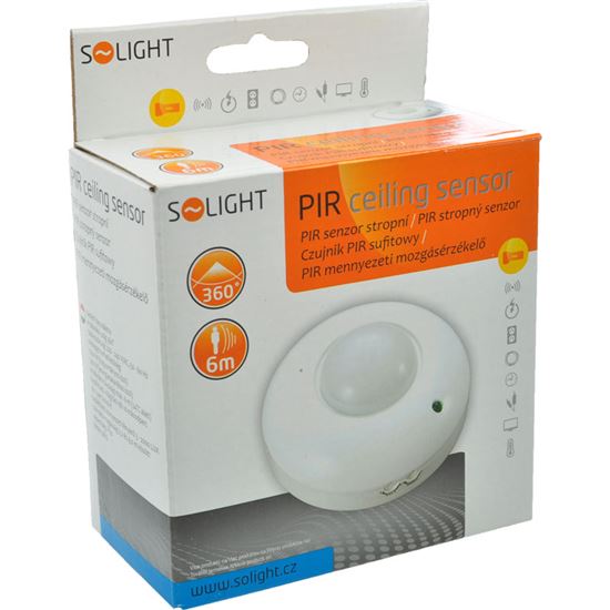 Solight PIR senzor stropní, interiérový, bílý