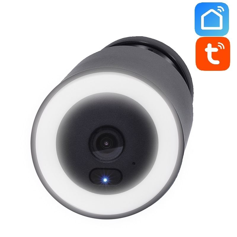Solight outdoor IP Cam with LED light