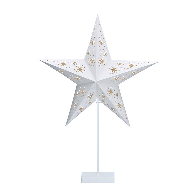 Solight LED table Christmas star, 10x LED, 3x AA
