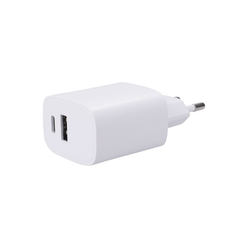 Solight USB-A + USB-C Fast Charger 20W