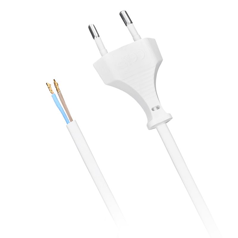 Solight power cord, 3m, 2 x 0,75mm2, white