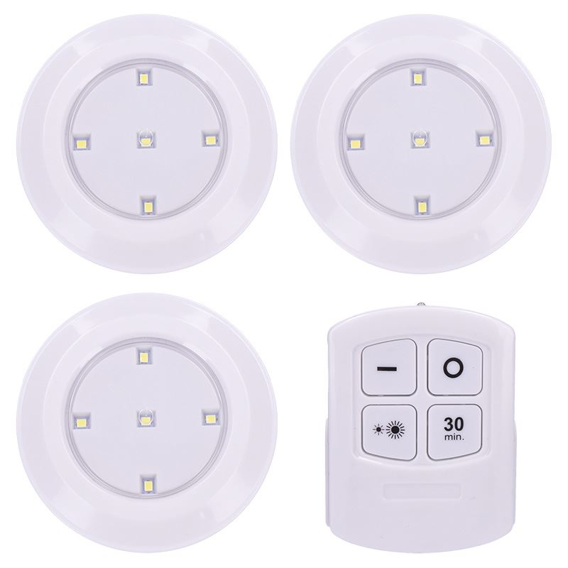 Solight LED lights with remote control, 3x 50lm, timer, battery power