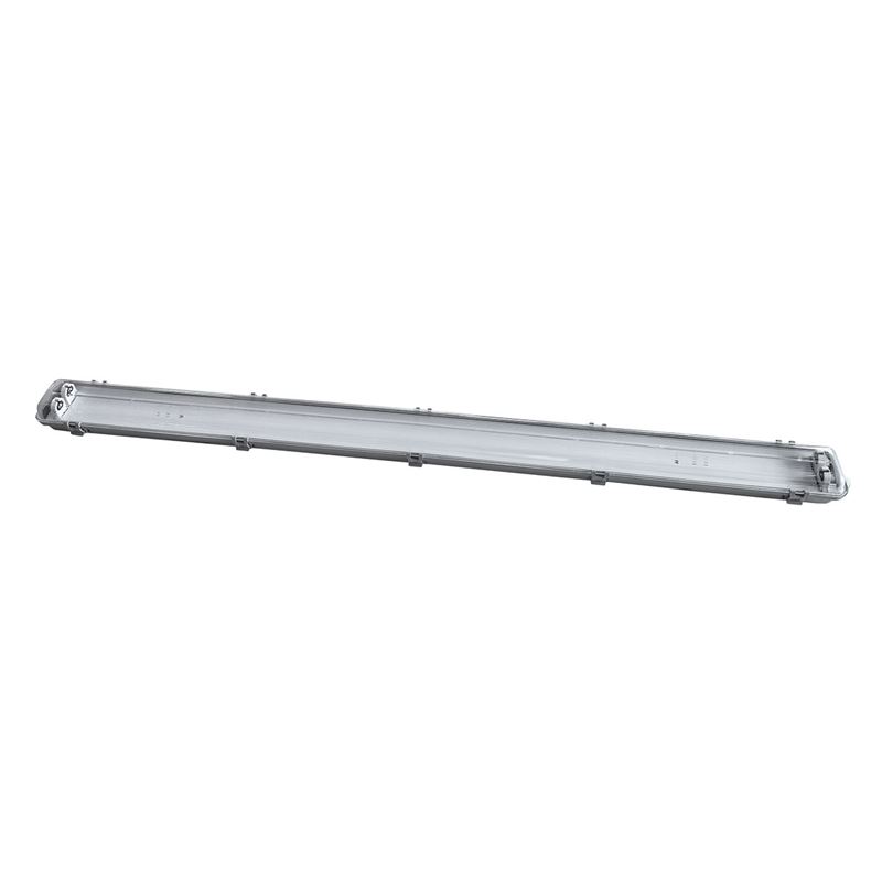 Solight ceiling light tri-proof, G13, for 2x 120cm LED tubes, IP65, 127cm