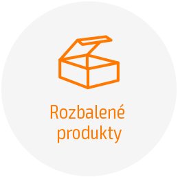 Rozbalené produkty