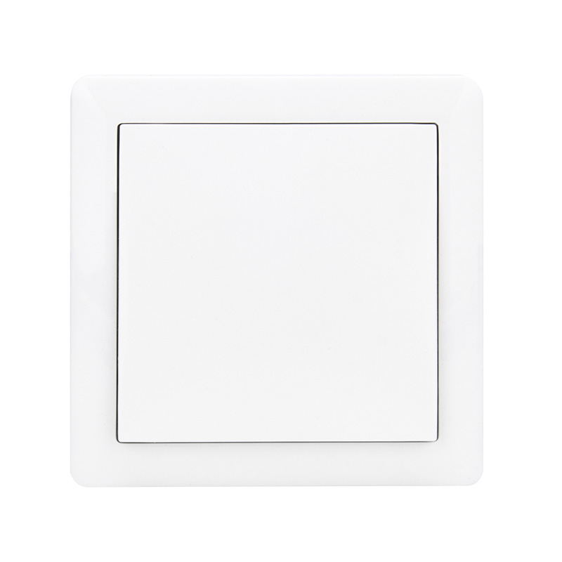 Solight vypínač Slim č. 7 křížový, bílý