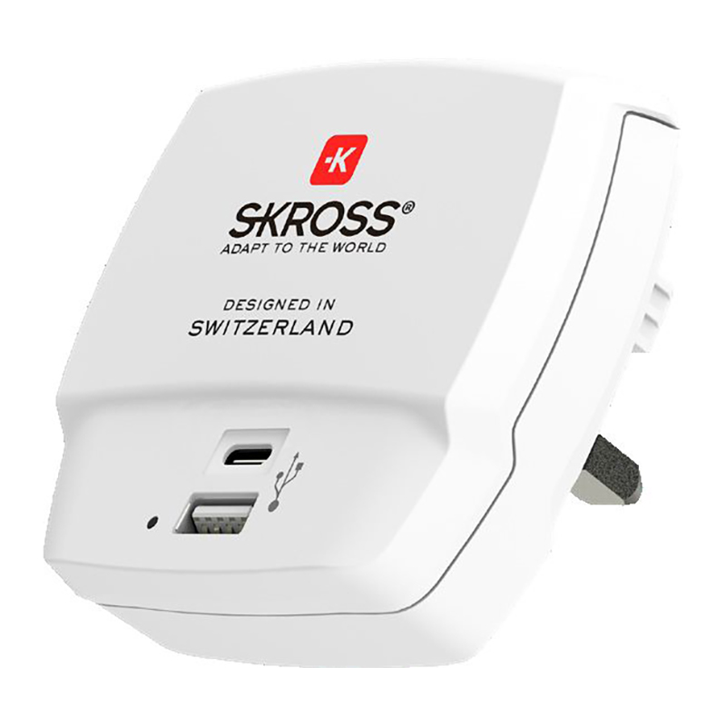 SKROSS USB nabíjecí adaptér Type-C UK, 5400mA max.