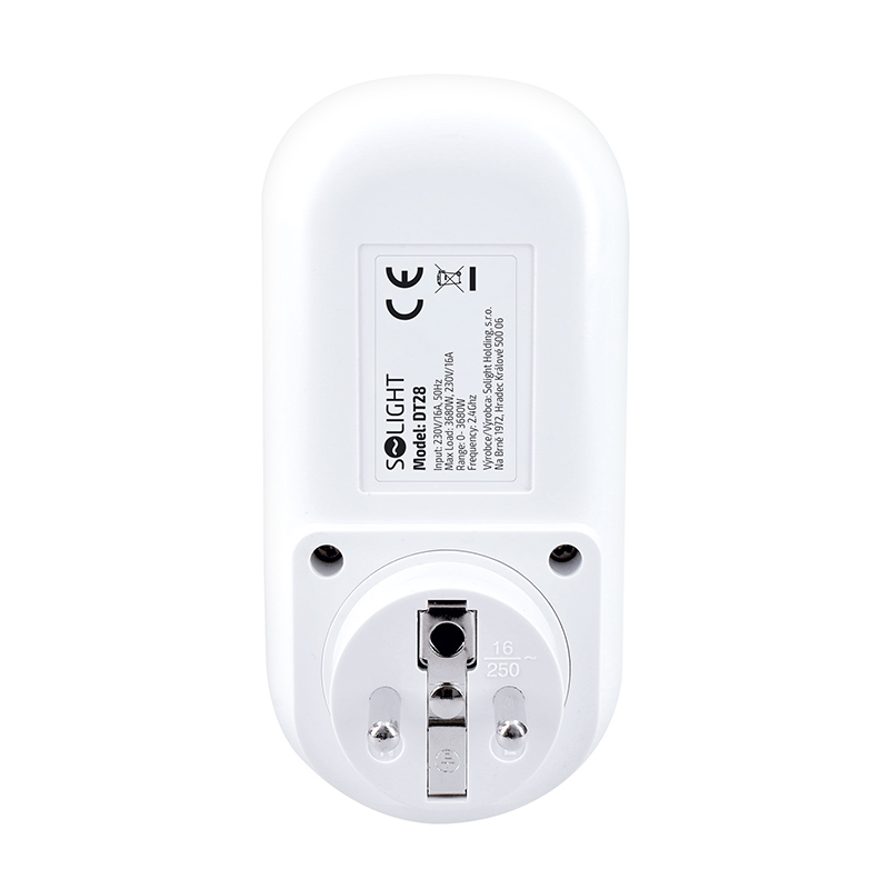 Solight smart WIFI zásuvka s měřením el. energie DT28