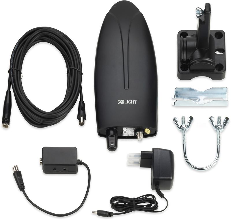 Solight venkovní anténa, DVB-T2, 47dB HN60