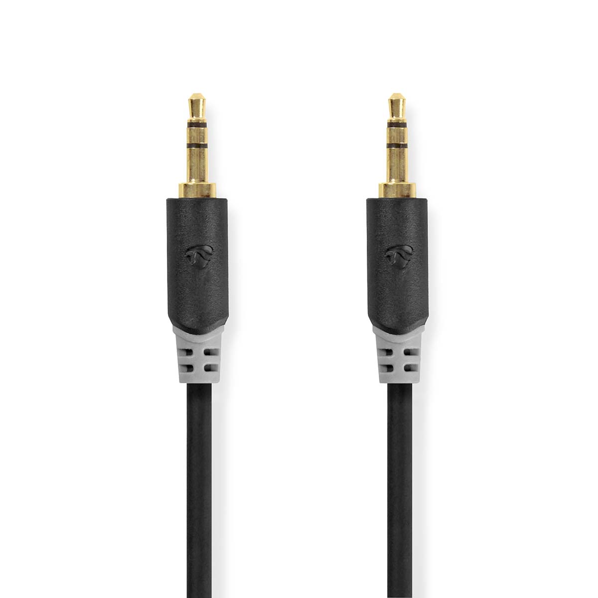 Nedis stereo audio kabel, 3,5mm konektor - 3,5mm konektor, pozlacené, 1m