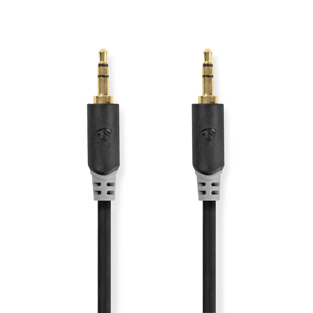 Nedis stereo audio kabel, 3,5mm konektor - 3,5mm konektor, pozlacené, 2m