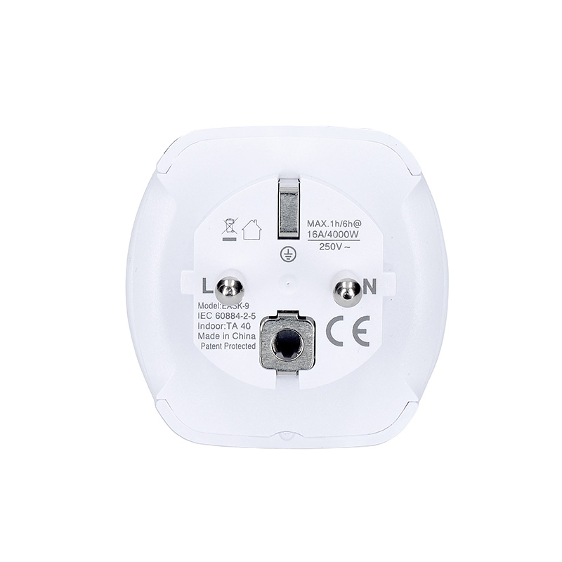 Solight cestovní adaptér Europe pro cizince v ČR, typ E/F PA02