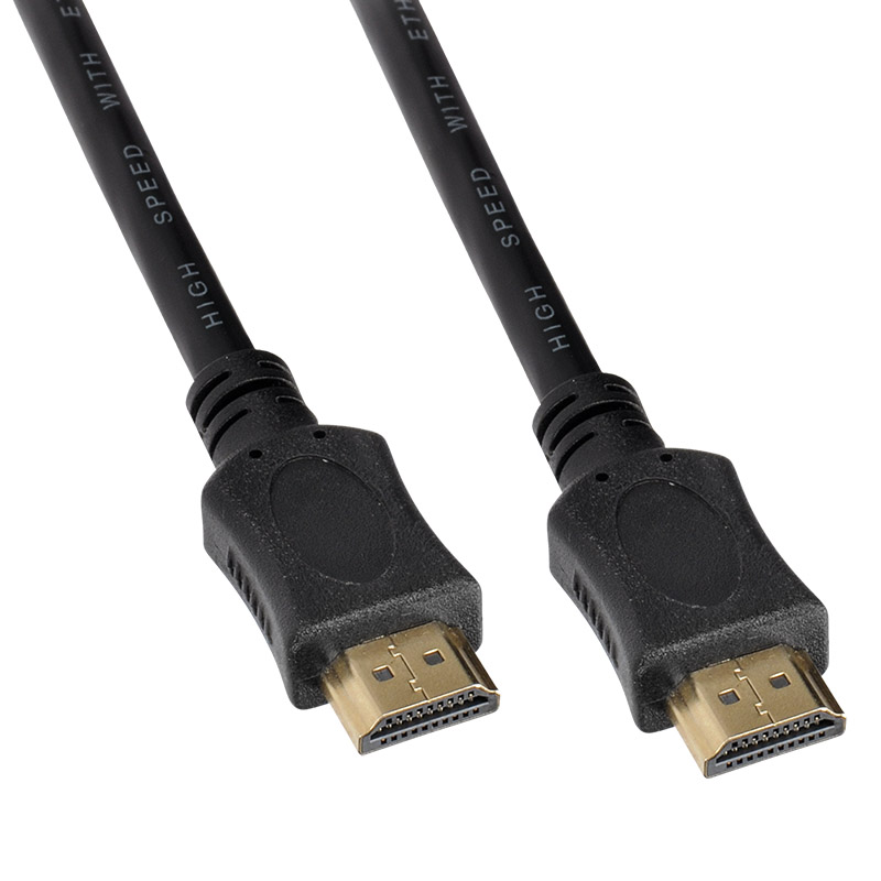 Solight HDMI kabel s Ethernetem, HDMI 2.0 A konektor - HDMI 2.0 A konektor, blis