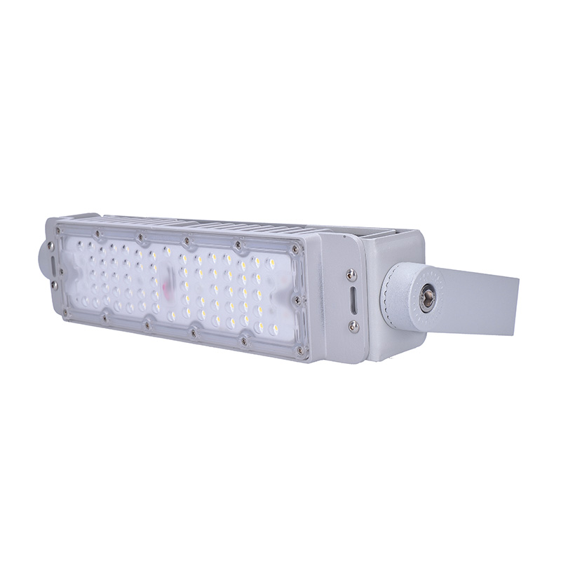 Solight LED venkovní reflektor Pro+2, 50W, 7500lm, 4000K, IP65 šedá