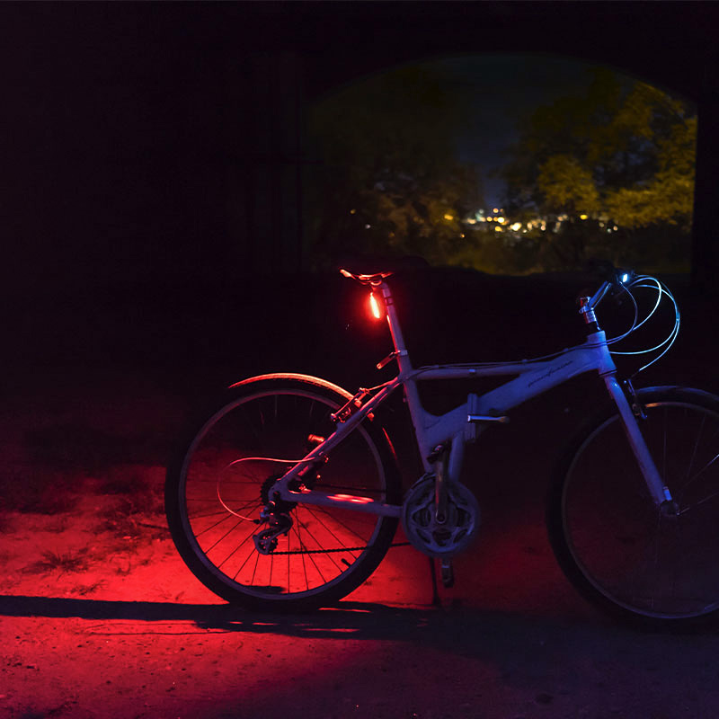 Solight LED nabíjecí zadní cyklo světlo, 3W COB, nabíjecí, Li-Ion WN45