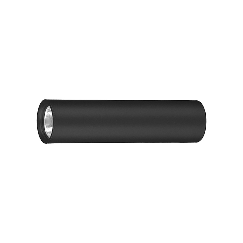 Solight LED nabíjecí kapesní svítilna, 120lm, Li-Ion, USB, hliník, černá WN48