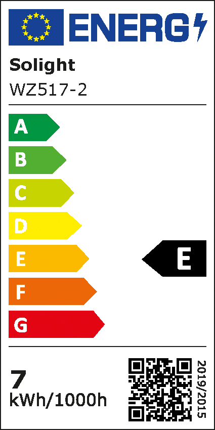 Solight LED žárovka, klasický tvar, 7W, E27, 4000K, 270°, 810lm WZ517-2